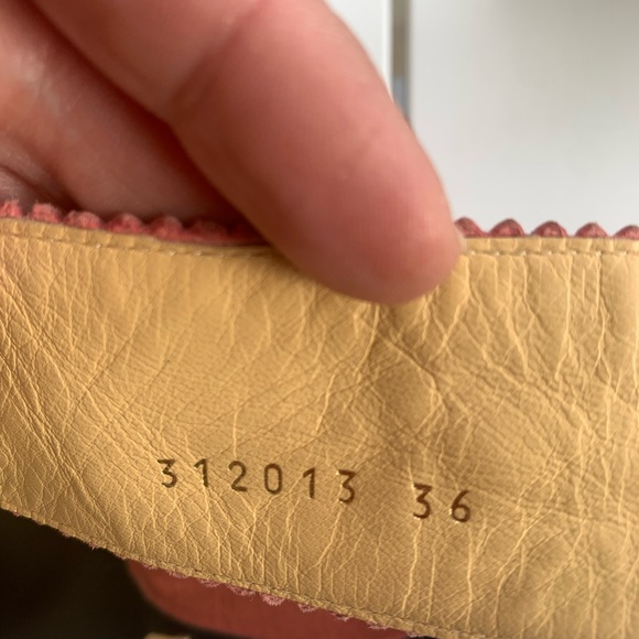 Balenciaga pink leather wedge sandals size 5.5-6 ( European 36) - Picture 15 of 16